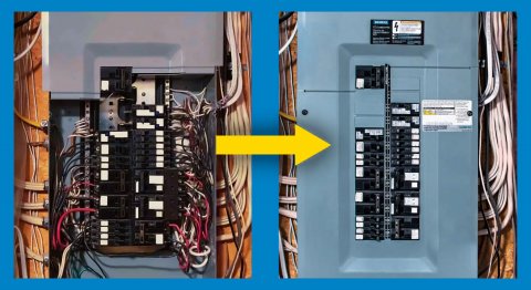 Electrical panel upgrade