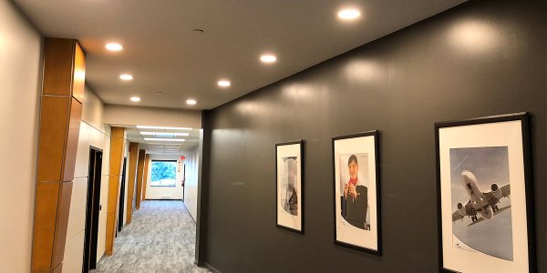 lighting-upgrade-CAE--aviation-training-corridor-after-toronto-gta-advance-net-electric